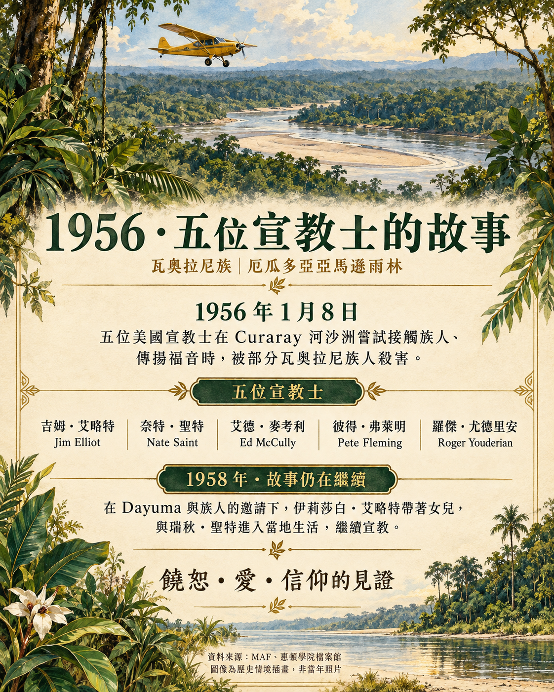 1956・五位宣教士的故事